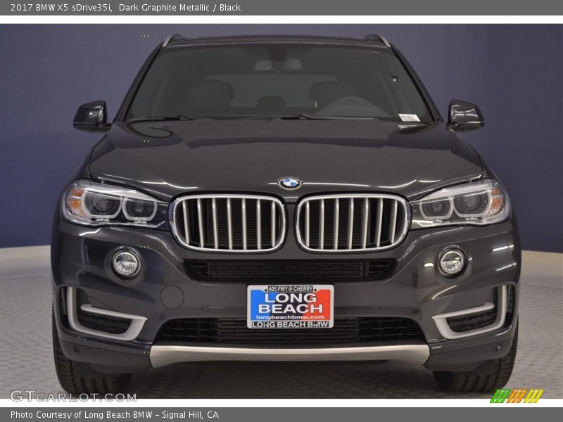 Dark Graphite Metallic / Black 2017 BMW X5 sDrive35i