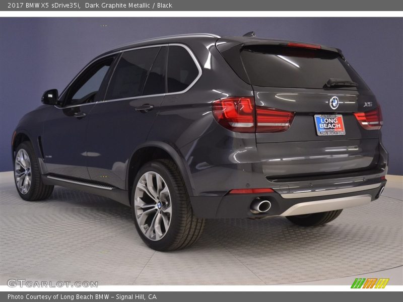 Dark Graphite Metallic / Black 2017 BMW X5 sDrive35i