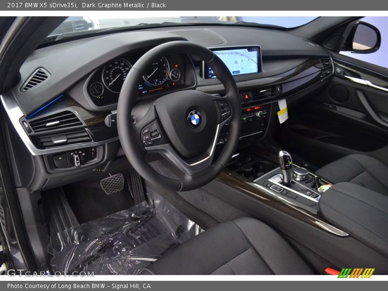 Dark Graphite Metallic / Black 2017 BMW X5 sDrive35i