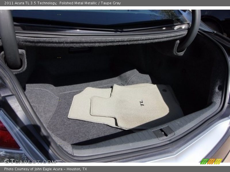 Polished Metal Metallic / Taupe Gray 2011 Acura TL 3.5 Technology