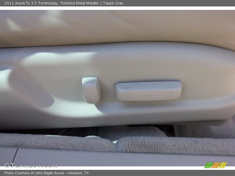 Polished Metal Metallic / Taupe Gray 2011 Acura TL 3.5 Technology