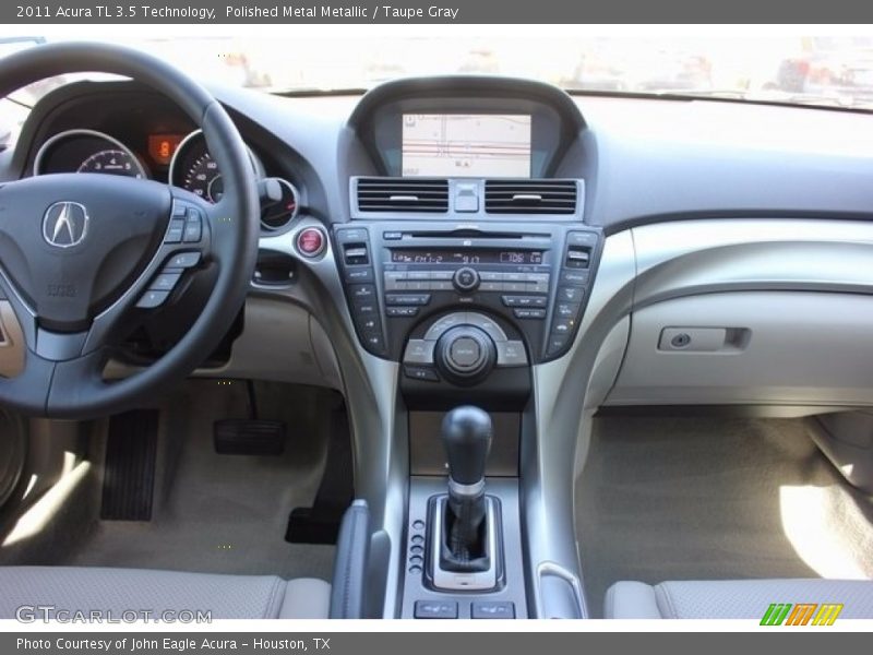 Polished Metal Metallic / Taupe Gray 2011 Acura TL 3.5 Technology