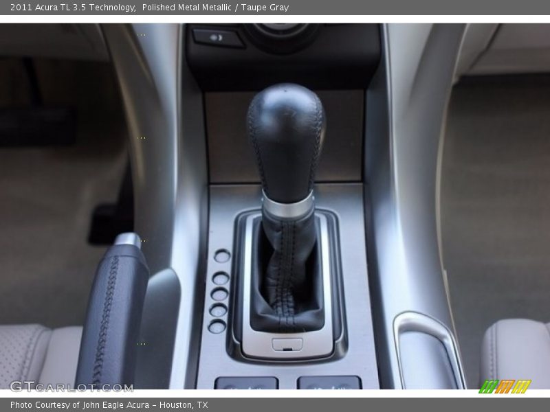 Polished Metal Metallic / Taupe Gray 2011 Acura TL 3.5 Technology