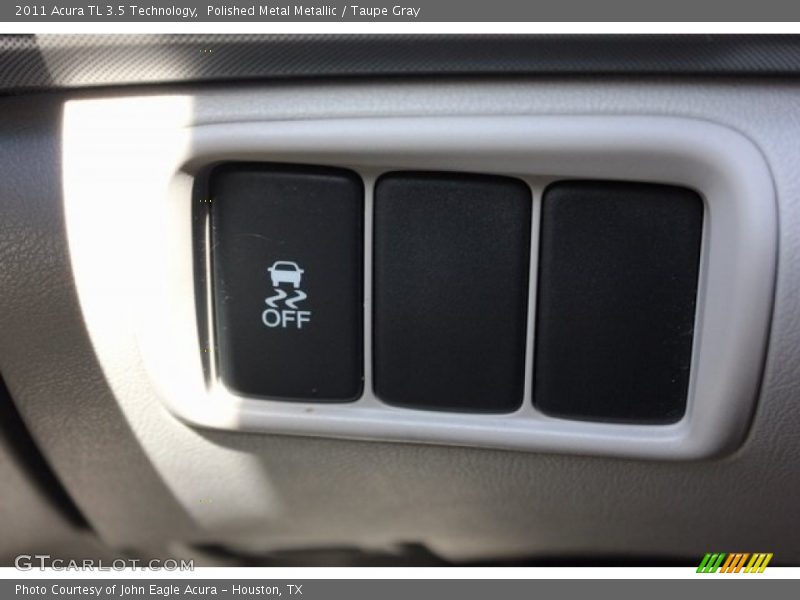 Polished Metal Metallic / Taupe Gray 2011 Acura TL 3.5 Technology