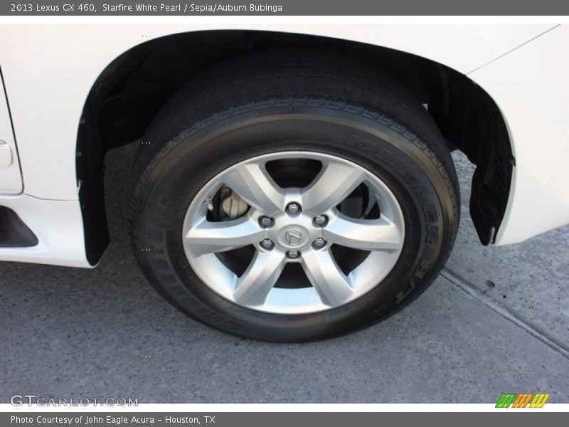 Starfire White Pearl / Sepia/Auburn Bubinga 2013 Lexus GX 460