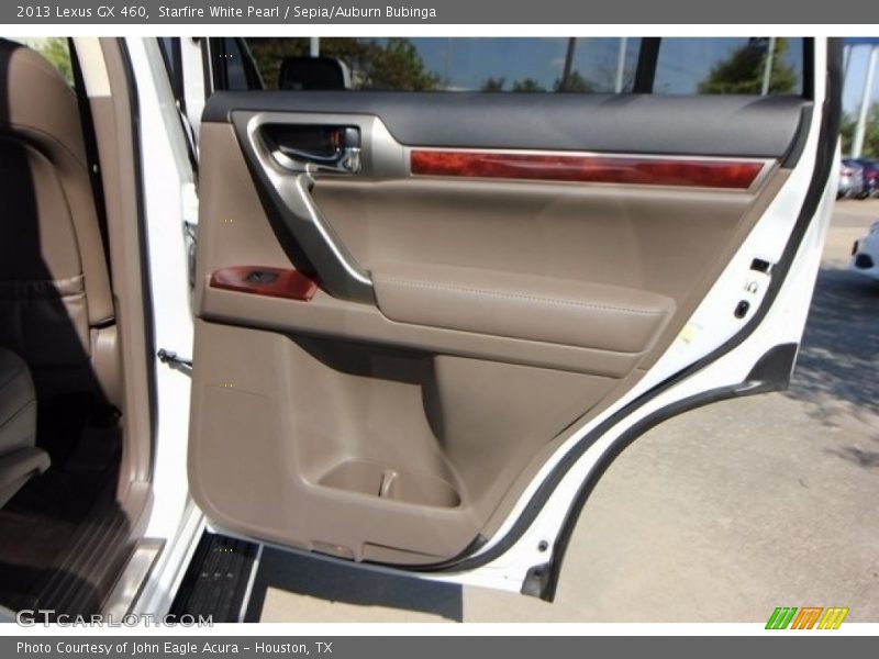 Starfire White Pearl / Sepia/Auburn Bubinga 2013 Lexus GX 460