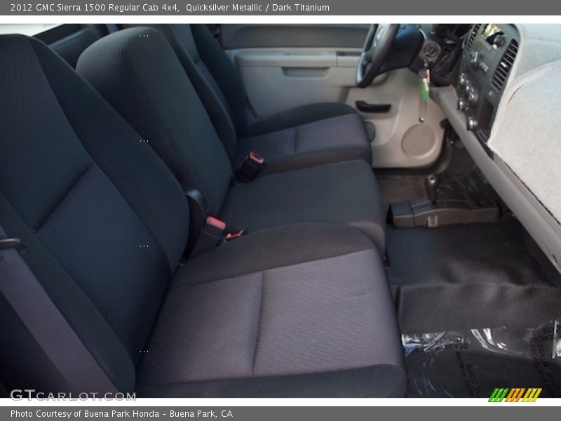 Quicksilver Metallic / Dark Titanium 2012 GMC Sierra 1500 Regular Cab 4x4