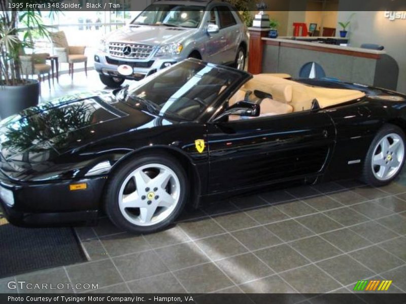 Black / Tan 1995 Ferrari 348 Spider