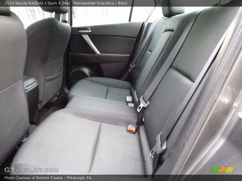 Metropolitan Gray Mica / Black 2010 Mazda MAZDA3 s Sport 4 Door