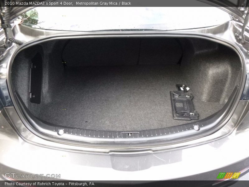 Metropolitan Gray Mica / Black 2010 Mazda MAZDA3 s Sport 4 Door