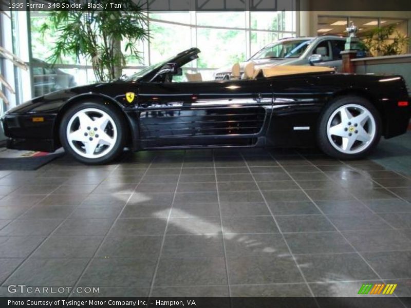 Black / Tan 1995 Ferrari 348 Spider