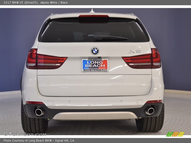 Alpine White / Black 2017 BMW X5 sDrive35i