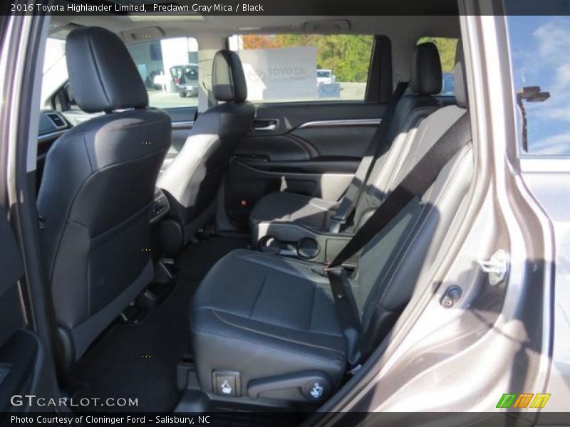 Predawn Gray Mica / Black 2016 Toyota Highlander Limited