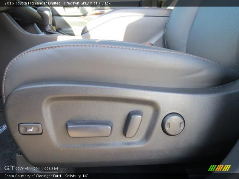 Predawn Gray Mica / Black 2016 Toyota Highlander Limited