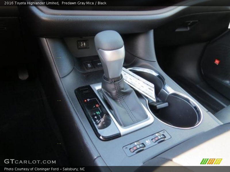 Predawn Gray Mica / Black 2016 Toyota Highlander Limited