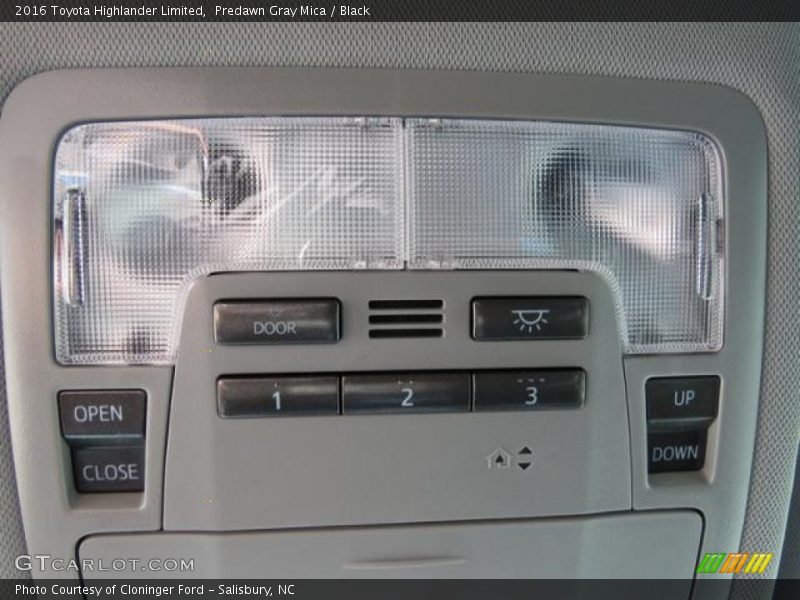 Predawn Gray Mica / Black 2016 Toyota Highlander Limited