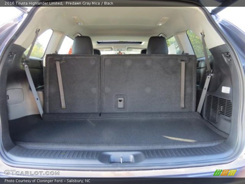 Predawn Gray Mica / Black 2016 Toyota Highlander Limited