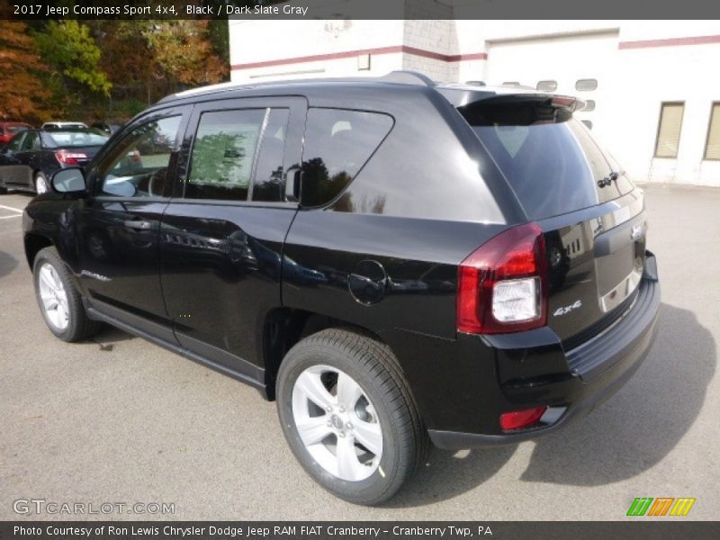 Black / Dark Slate Gray 2017 Jeep Compass Sport 4x4