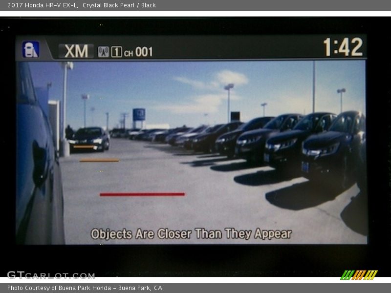 Crystal Black Pearl / Black 2017 Honda HR-V EX-L