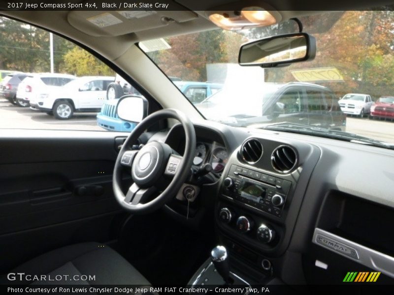 Black / Dark Slate Gray 2017 Jeep Compass Sport 4x4