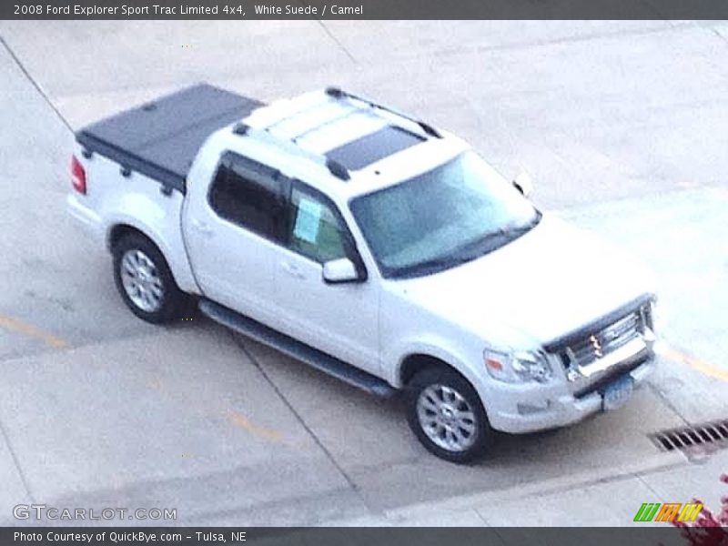 White Suede / Camel 2008 Ford Explorer Sport Trac Limited 4x4