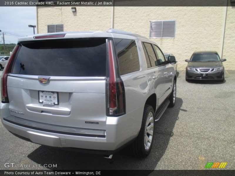 Radiant Silver Metallic / Jet Black 2016 Cadillac Escalade 4WD