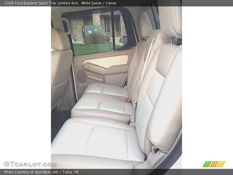 White Suede / Camel 2008 Ford Explorer Sport Trac Limited 4x4