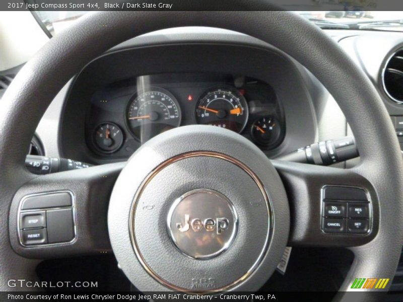 Black / Dark Slate Gray 2017 Jeep Compass Sport 4x4