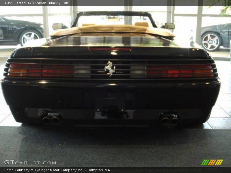 Black / Tan 1995 Ferrari 348 Spider