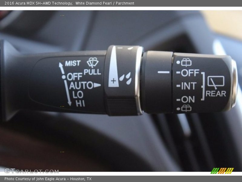 White Diamond Pearl / Parchment 2016 Acura MDX SH-AWD Technology