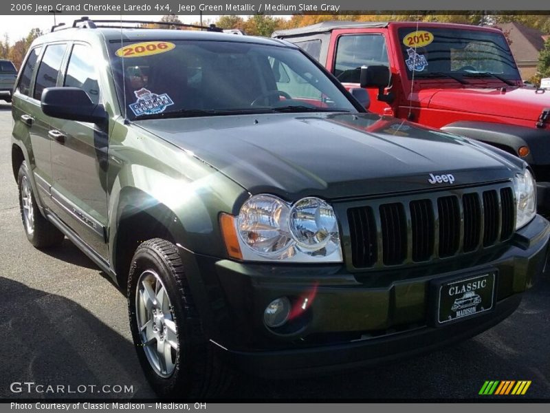 Jeep Green Metallic / Medium Slate Gray 2006 Jeep Grand Cherokee Laredo 4x4