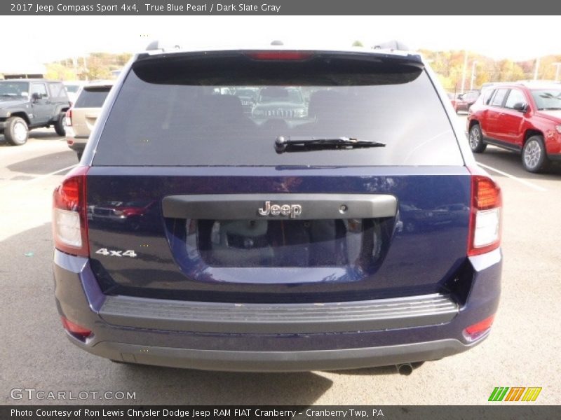 True Blue Pearl / Dark Slate Gray 2017 Jeep Compass Sport 4x4