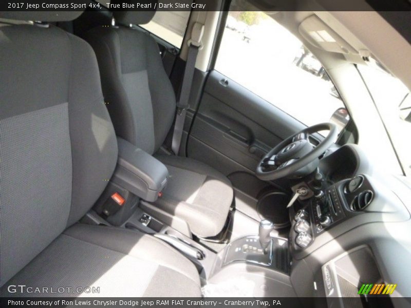 True Blue Pearl / Dark Slate Gray 2017 Jeep Compass Sport 4x4