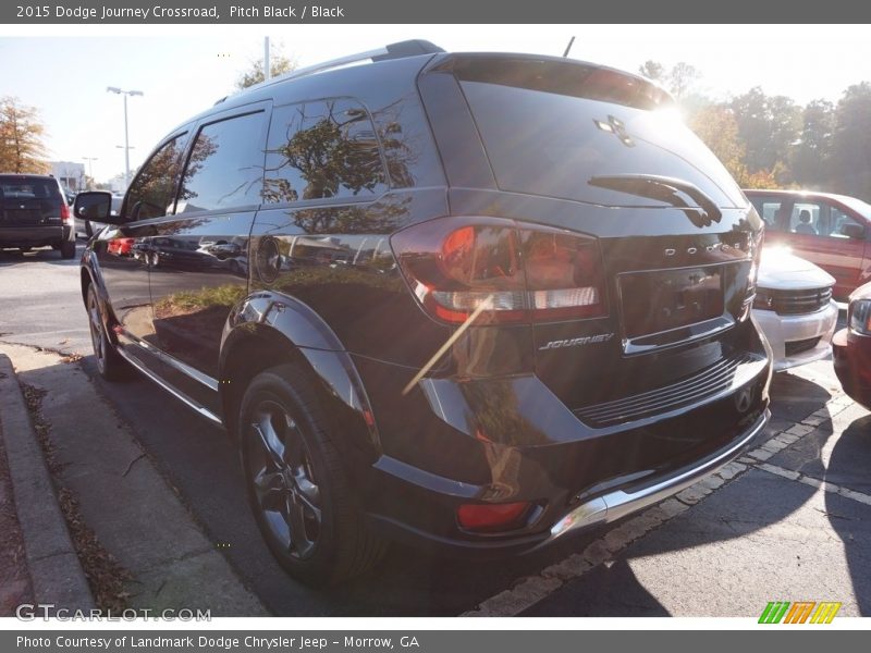 Pitch Black / Black 2015 Dodge Journey Crossroad