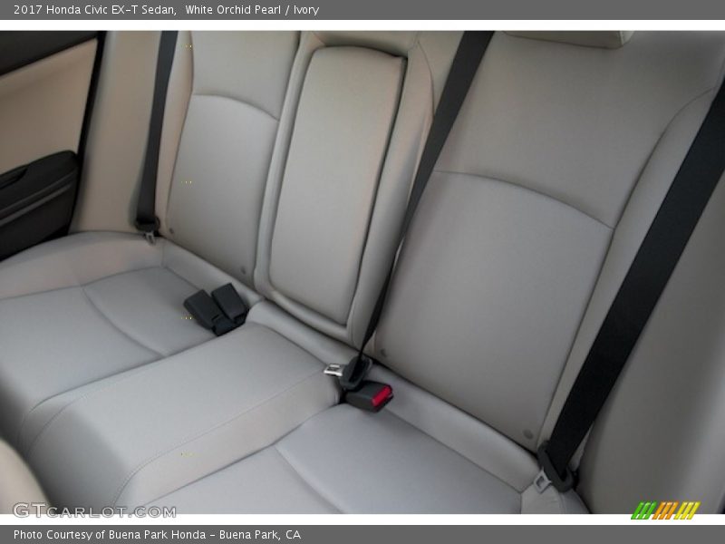 White Orchid Pearl / Ivory 2017 Honda Civic EX-T Sedan