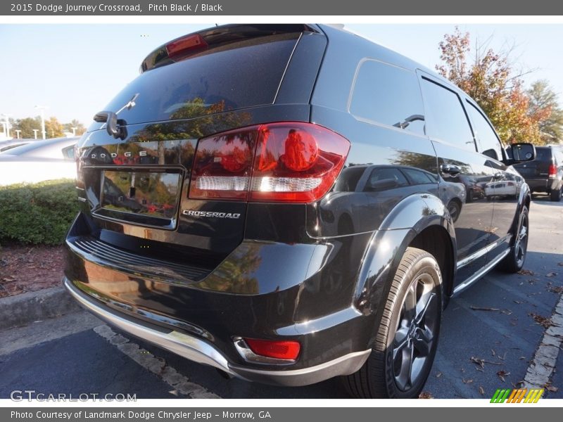 Pitch Black / Black 2015 Dodge Journey Crossroad