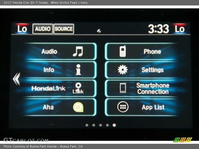 White Orchid Pearl / Ivory 2017 Honda Civic EX-T Sedan