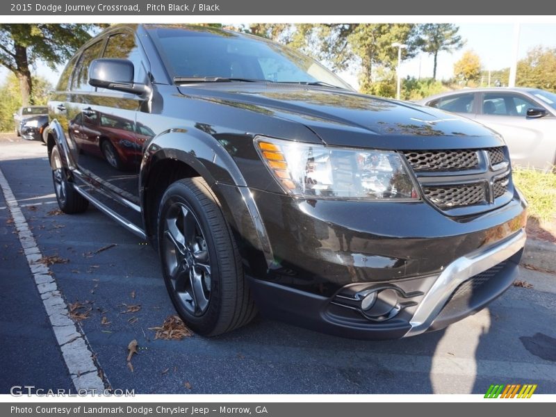 Pitch Black / Black 2015 Dodge Journey Crossroad