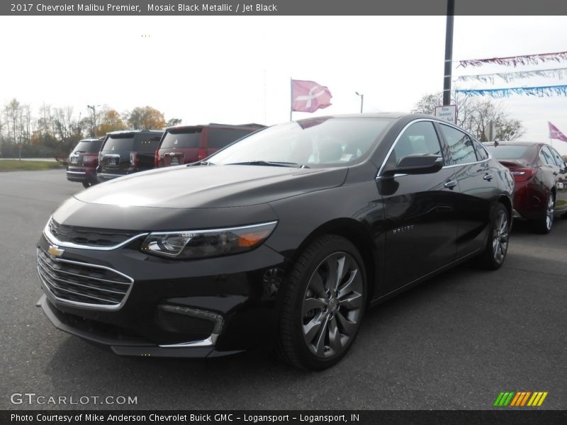 Mosaic Black Metallic / Jet Black 2017 Chevrolet Malibu Premier