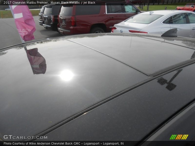 Mosaic Black Metallic / Jet Black 2017 Chevrolet Malibu Premier