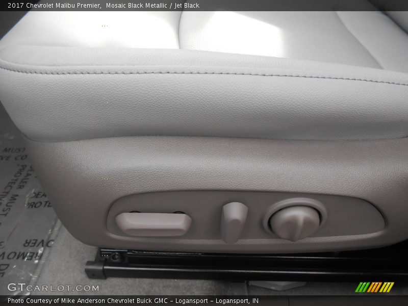 Mosaic Black Metallic / Jet Black 2017 Chevrolet Malibu Premier