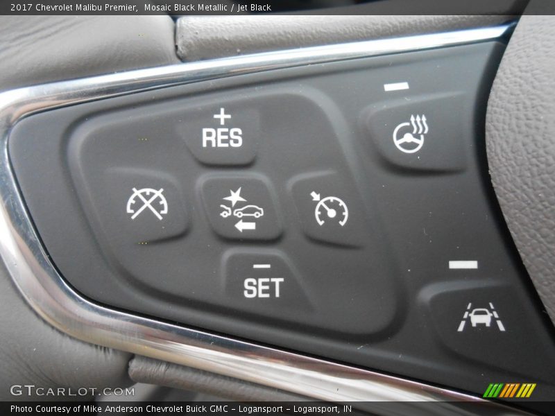 Controls of 2017 Malibu Premier