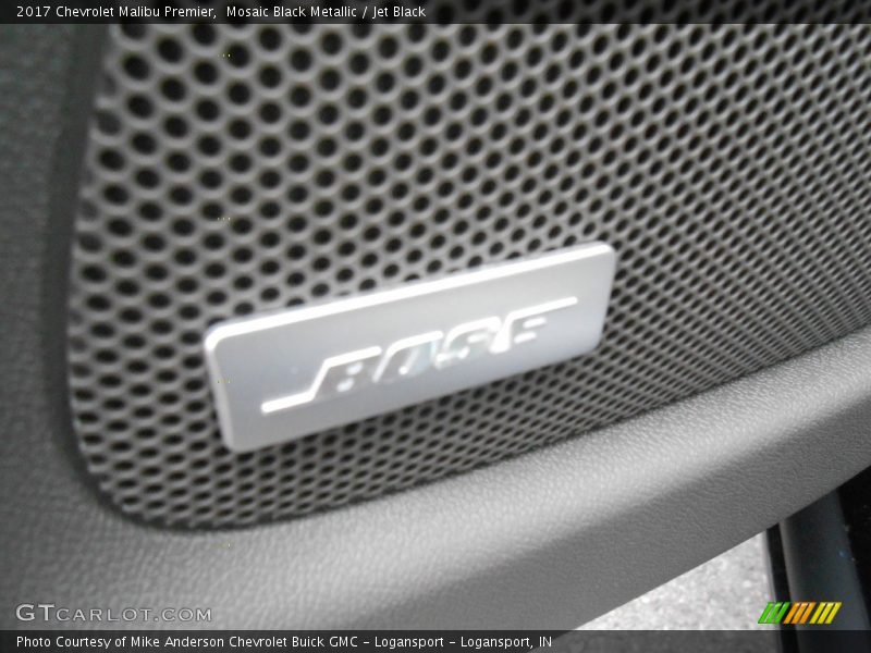 Mosaic Black Metallic / Jet Black 2017 Chevrolet Malibu Premier