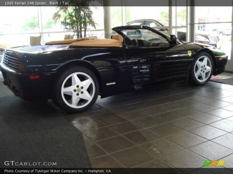 Black / Tan 1995 Ferrari 348 Spider