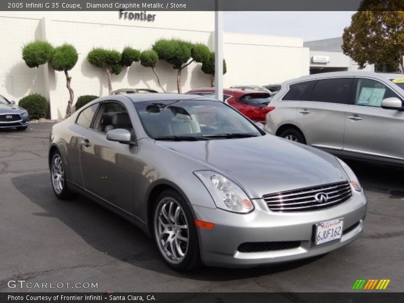 Diamond Graphite Metallic / Stone 2005 Infiniti G 35 Coupe