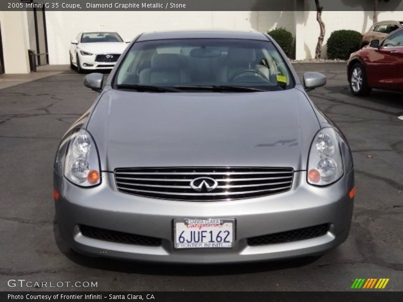 Diamond Graphite Metallic / Stone 2005 Infiniti G 35 Coupe