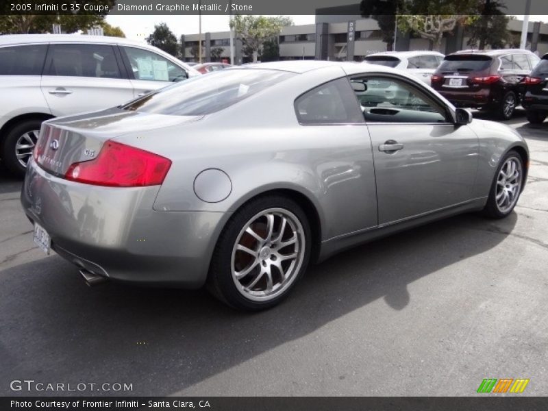 Diamond Graphite Metallic / Stone 2005 Infiniti G 35 Coupe