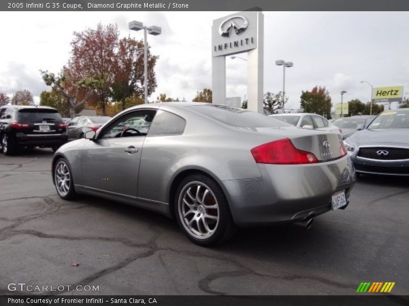 Diamond Graphite Metallic / Stone 2005 Infiniti G 35 Coupe
