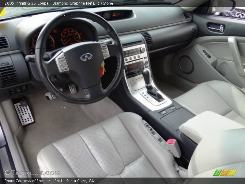 Diamond Graphite Metallic / Stone 2005 Infiniti G 35 Coupe