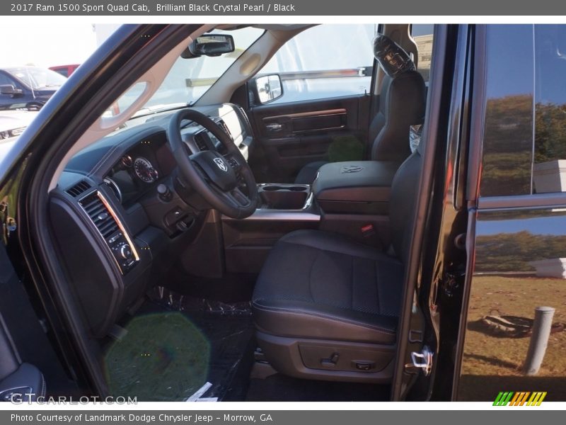  2017 1500 Sport Quad Cab Black Interior